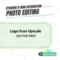 Logo/Icon Upscale for Print & Vector Prep