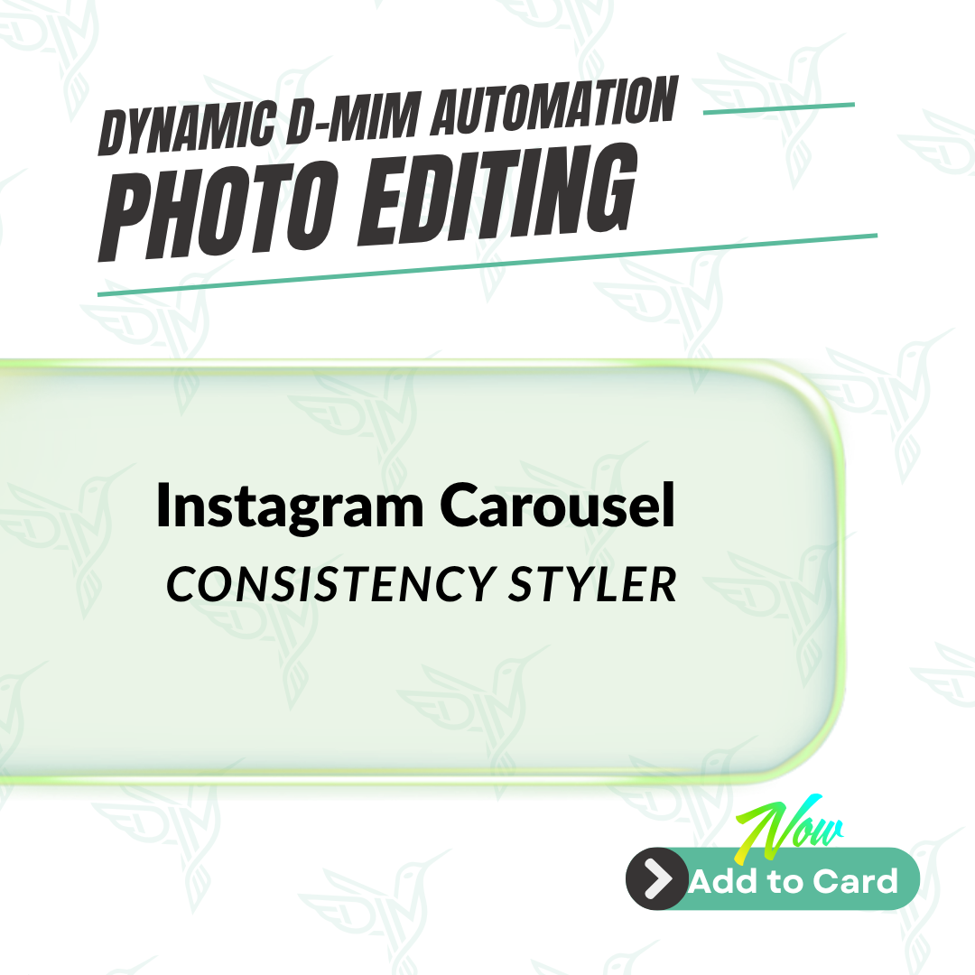 Instagram Carousel Visual Consistency Styler