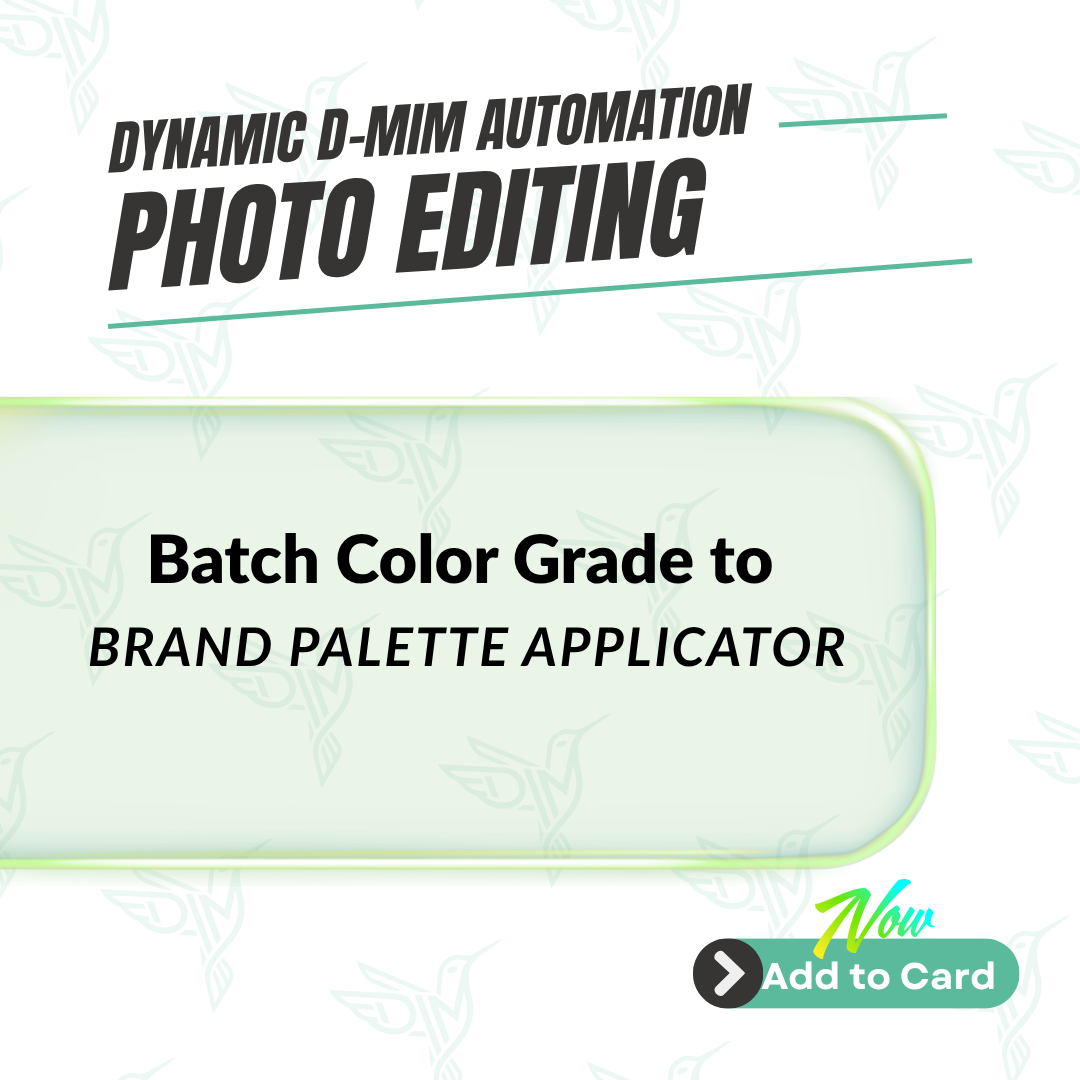 Batch Color Grade to Brand Palette Applicator