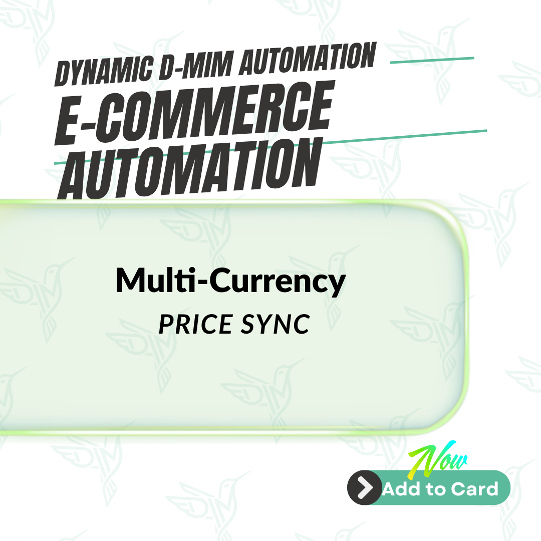 Multi-Currency Price Sync