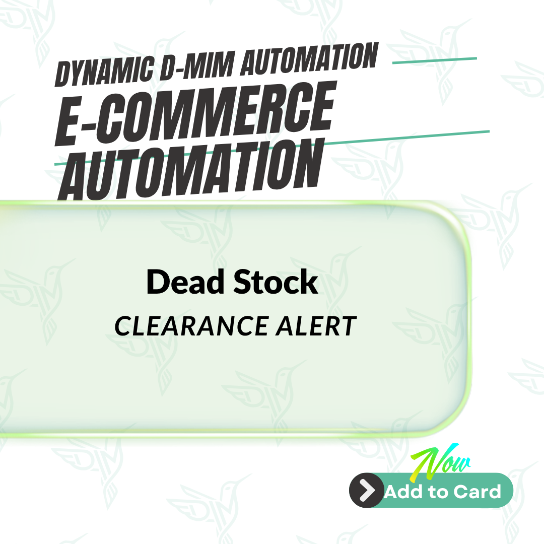 Dead Stock & Slow-Mover Clearance Alert