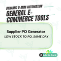Supplier Purchase Order Auto-Generator