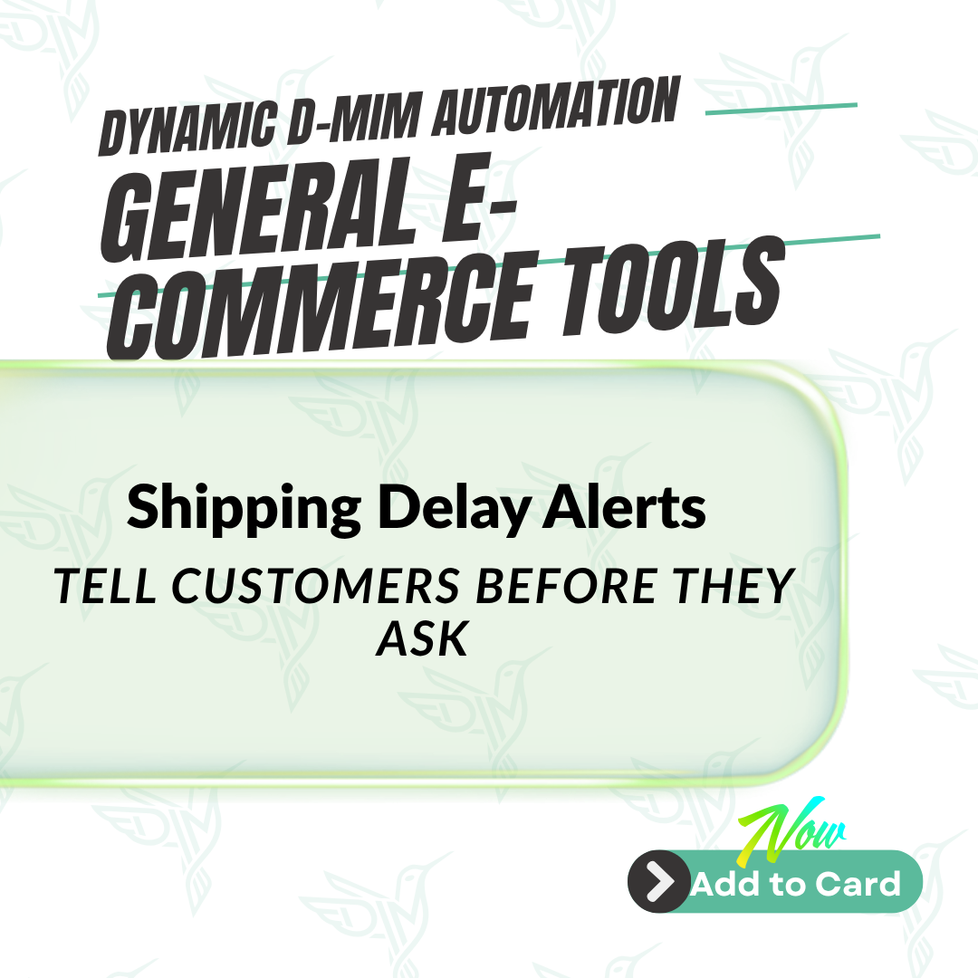 Shipping Delay Proactive Notifier