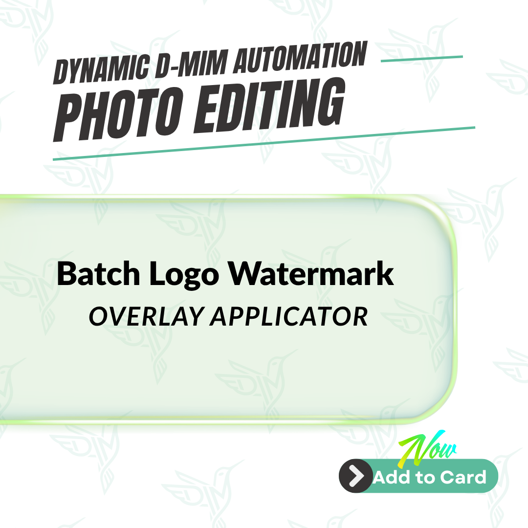 Batch Logo Watermark Overlay Applicator