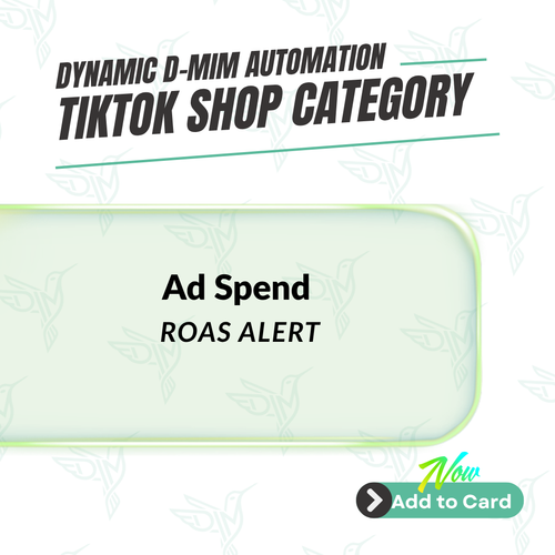 Ad Spend ROAS Alert - TikTok Shop Automation product image