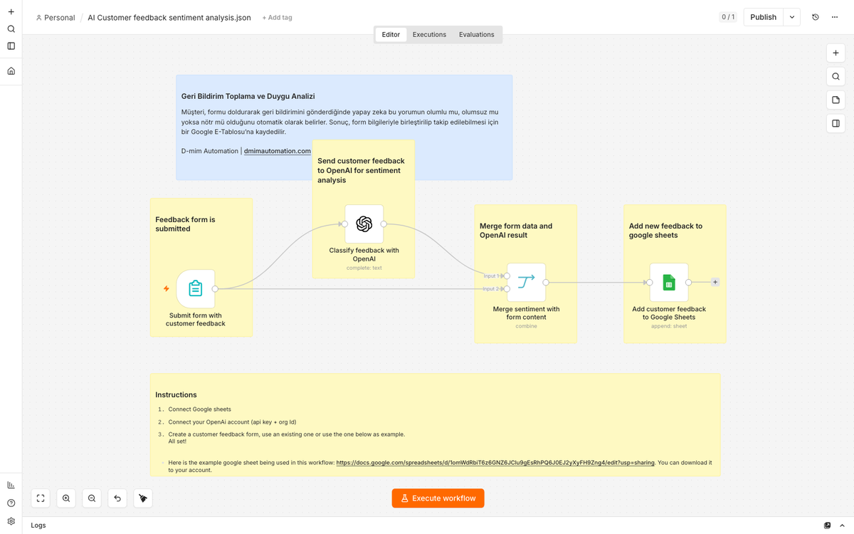 AI Customer Feedback Sentiment Analyzer