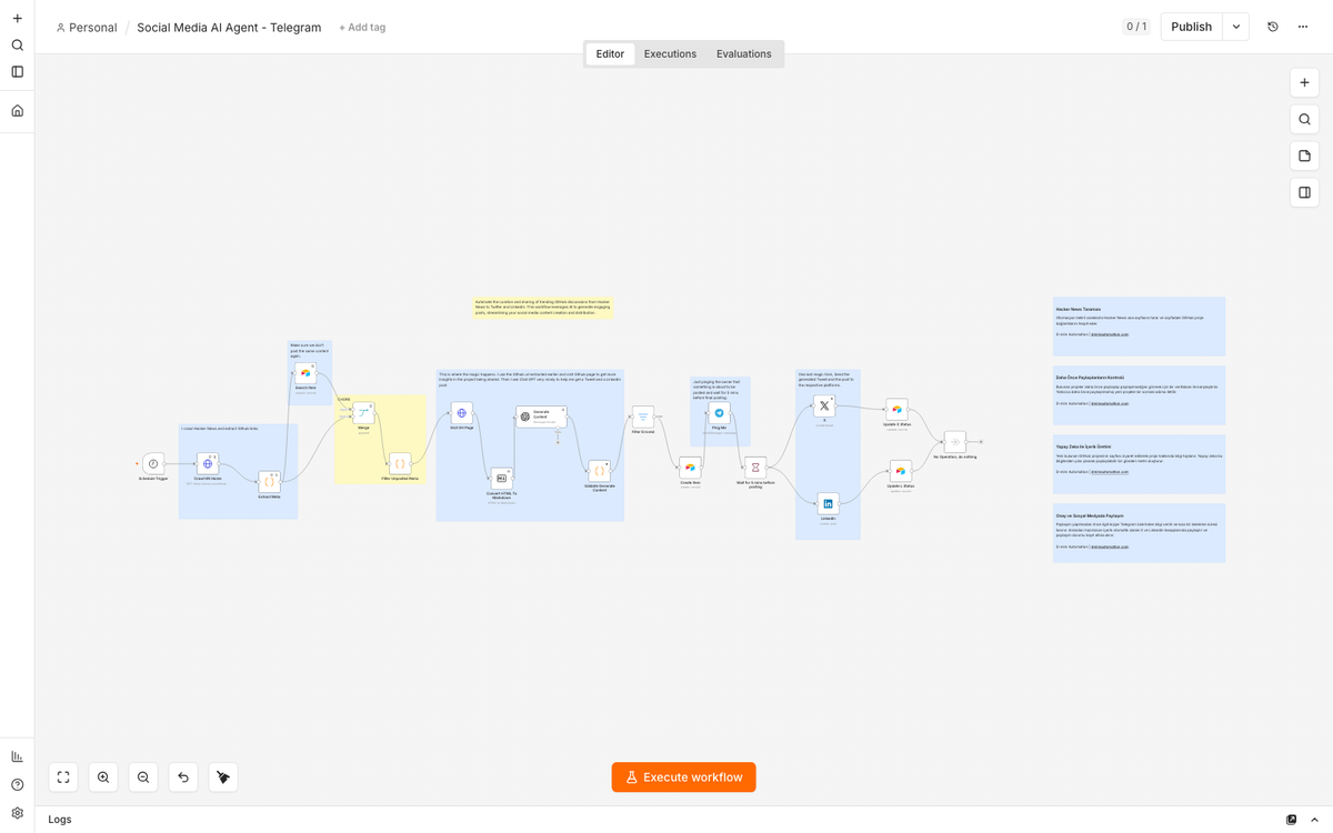 AI Social Media Amplifier for Hacker News & GitHub