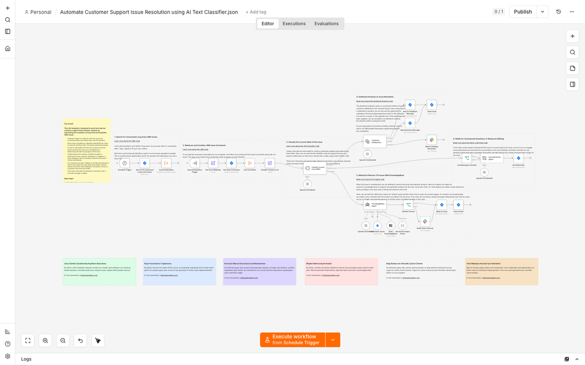 AI Text Classifier for Automated Support Ticket Resolution