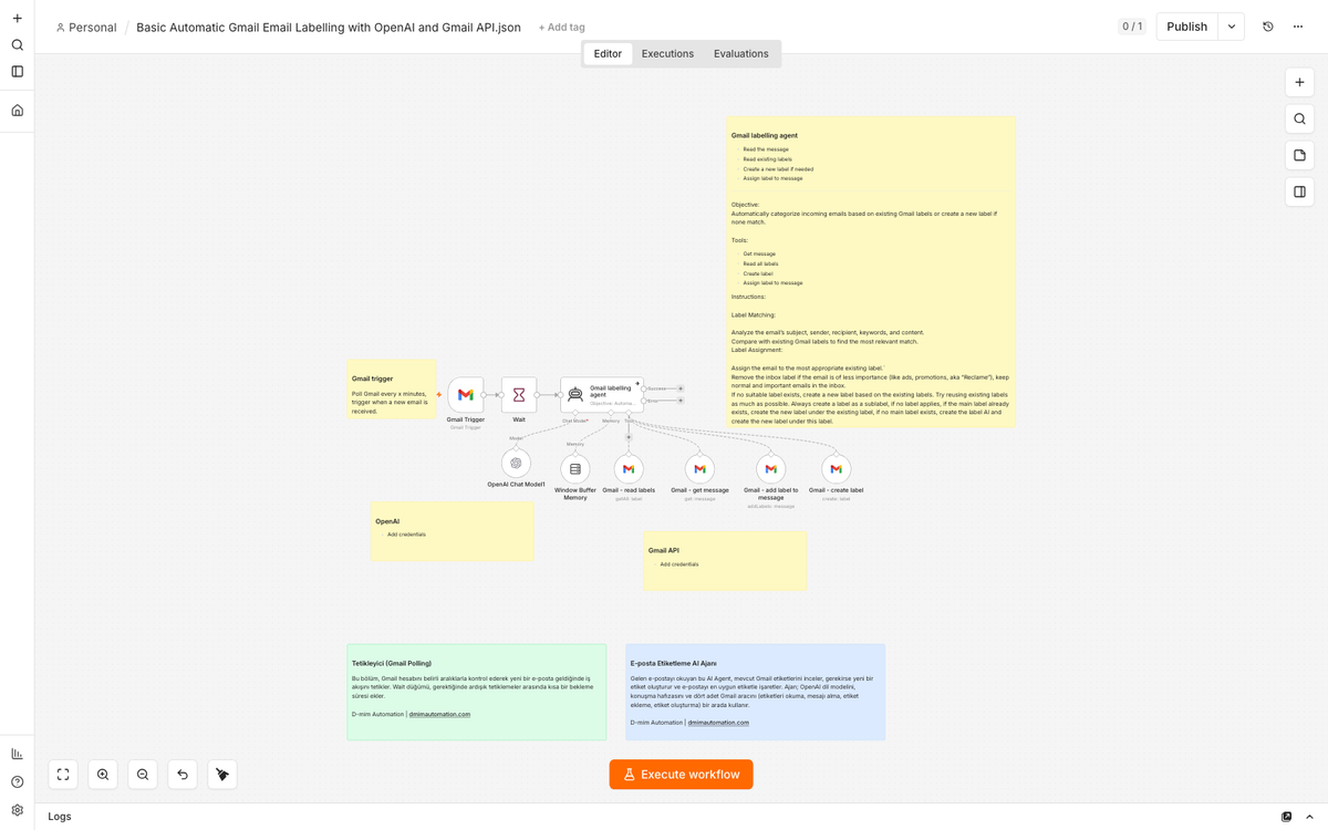 AI-Powered Gmail Auto-Labeling with OpenAI