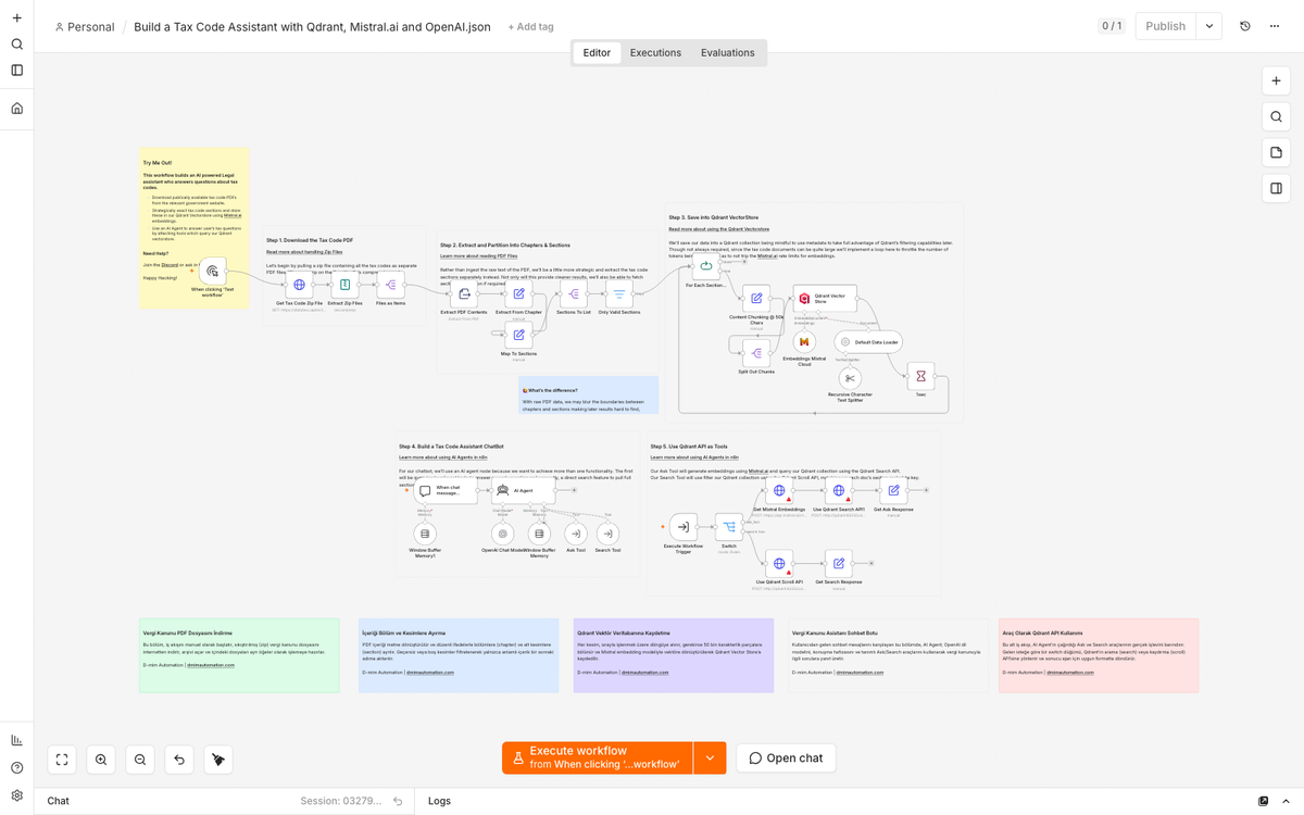 Tax Code AI Assistant with Qdrant and OpenAI