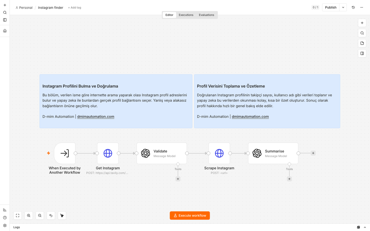AI Instagram Profile Finder & Summary Generator