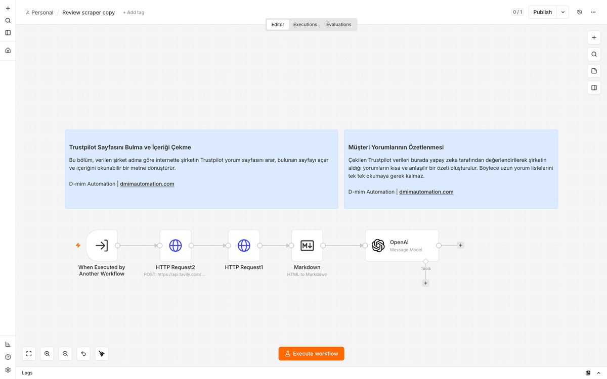 AI Trustpilot Review Finder & Summarizer
