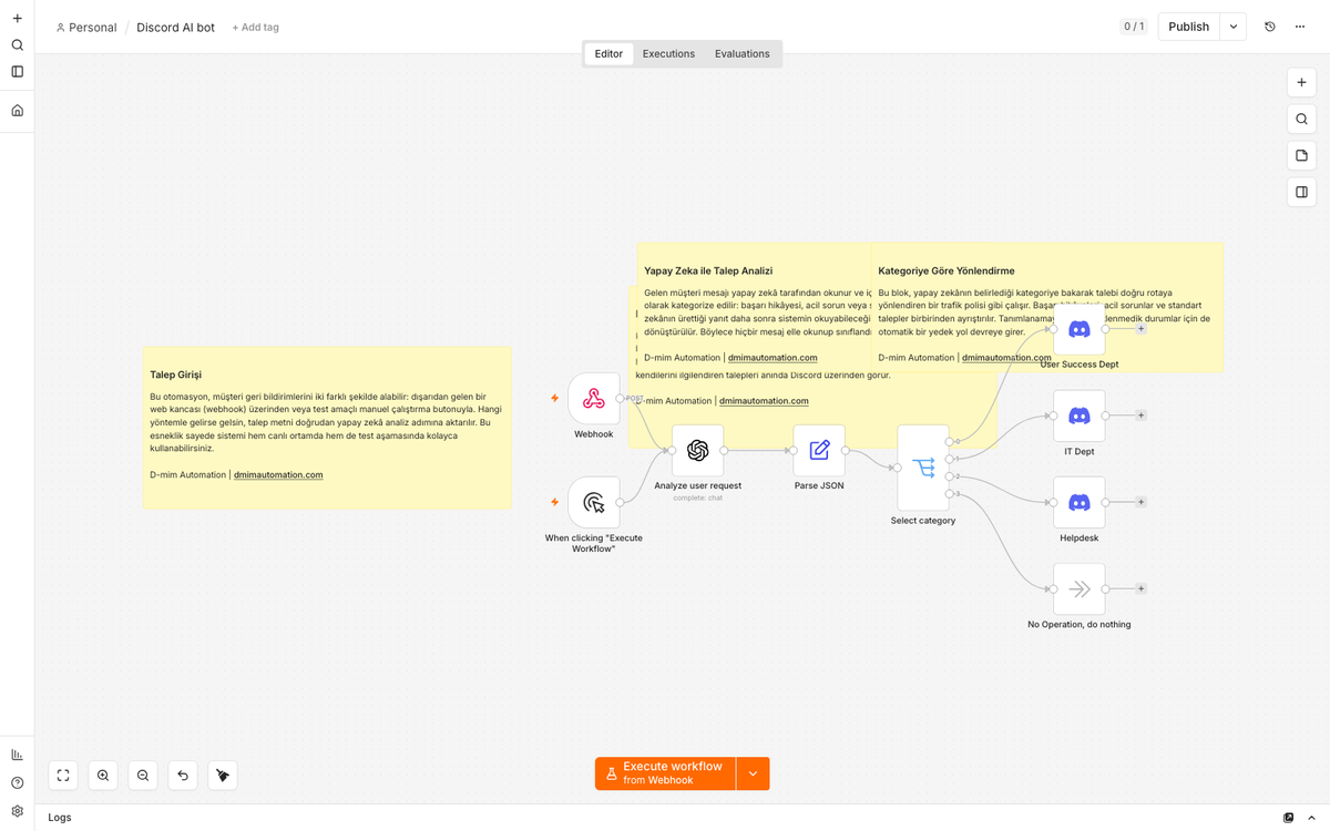 AI-Powered Discord Support Ticket Router