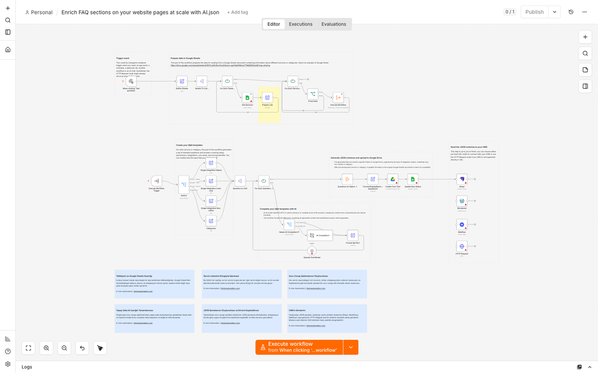 AI Bulk FAQ Generator for WordPress, Webflow & Strapi