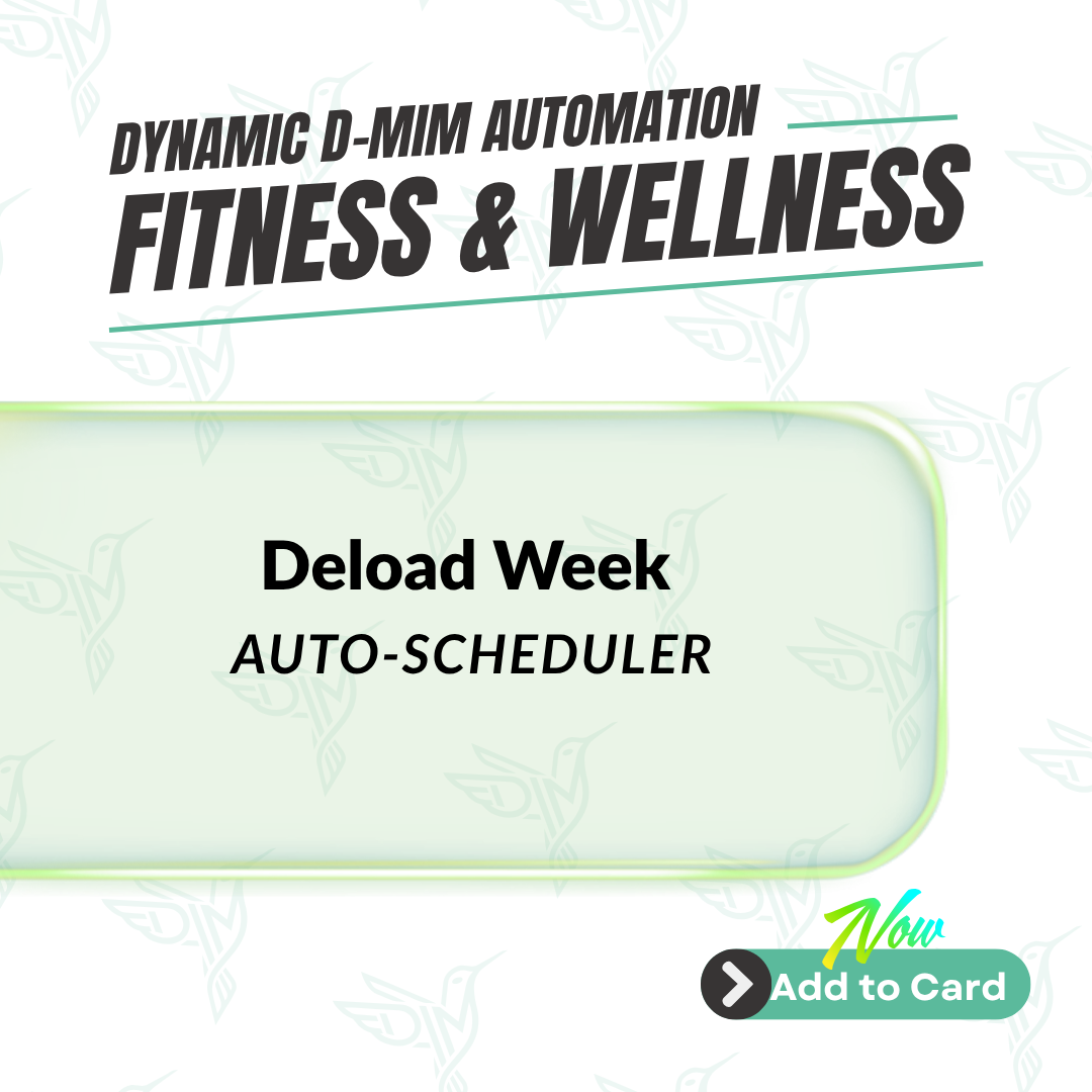 Deload Week Auto-Scheduler