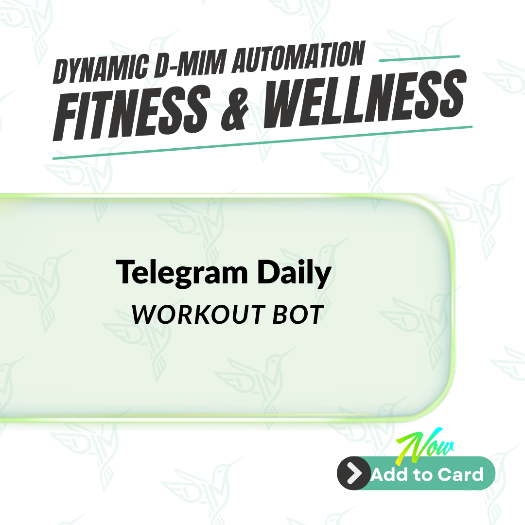 Telegram Daily Workout Delivery Bot