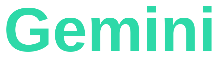 Gemini logo - marquee