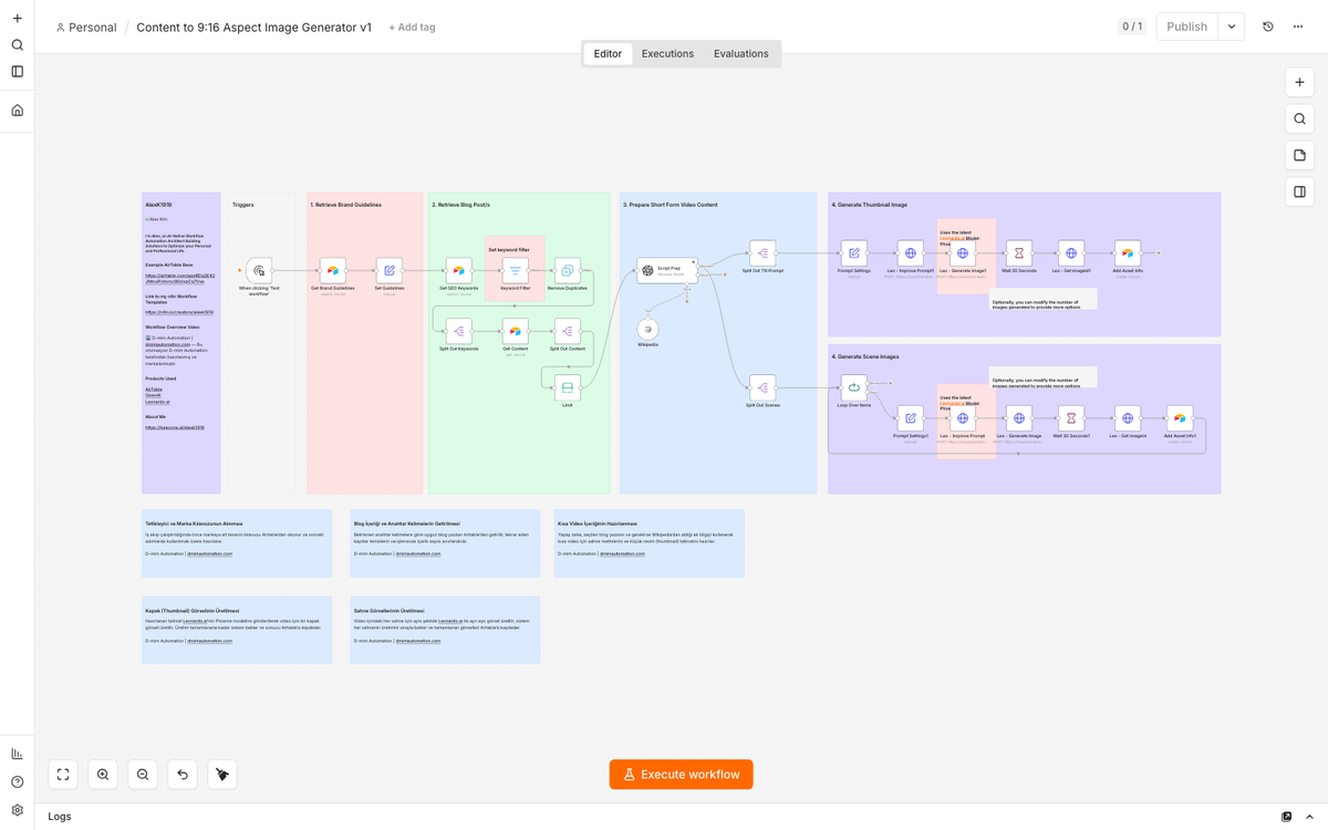 AI 9:16 Image Generator with Leonardo.ai & Brand Guidelines