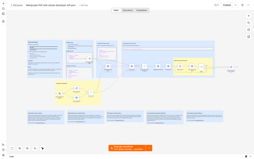 Adobe PDF Services API Wrapper for Automated PDF Processing