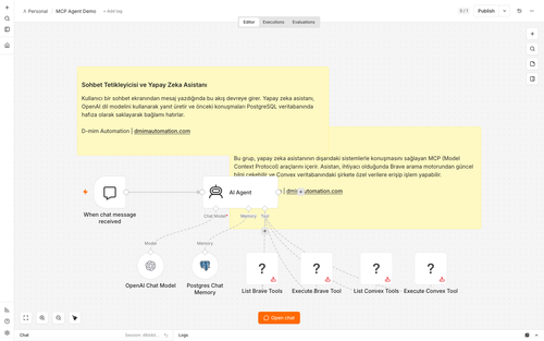 AI Agent Demo with Brave Search & Convex MCP Tools