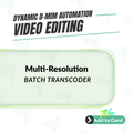 Multi-Resolution Batch Transcoder