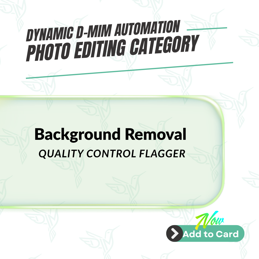 Background Removal Quality Control Flagger