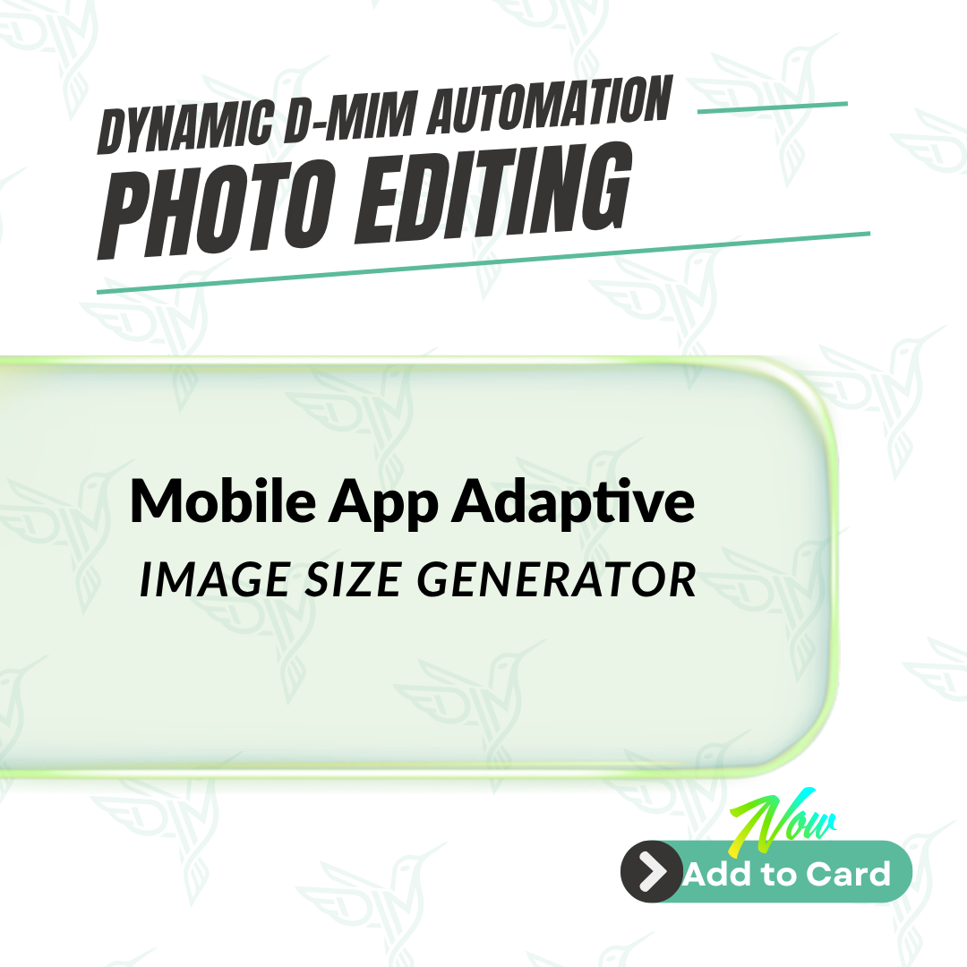 Mobile App Adaptive Image Size Generator