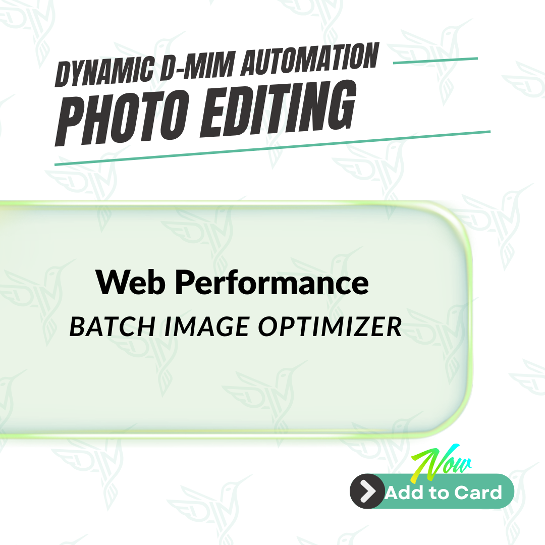 Web Performance Batch Image Optimizer