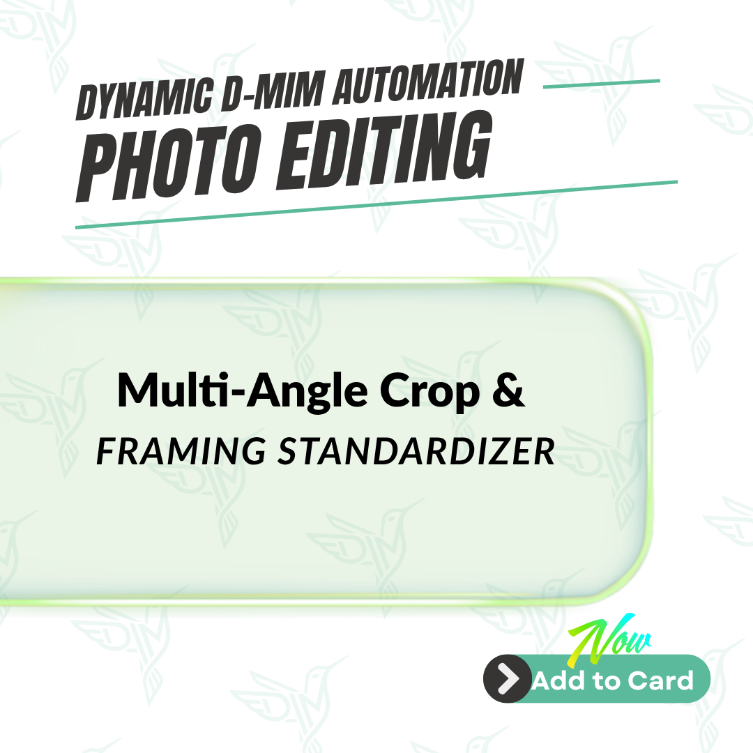Multi-Angle Crop & Framing Standardizer