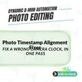 Photo Timestamp Alignment Fixer
