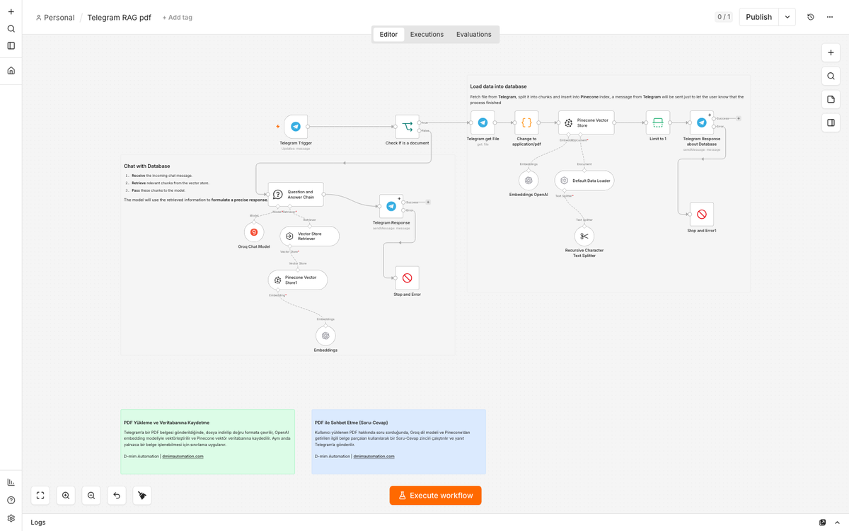 Chat with PDF Files via Telegram Using Pinecone and Groq